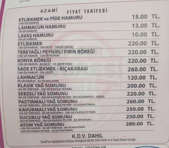 Konya’da etliekmek fiyatı zamlandı! Vatandaş tepkili 11